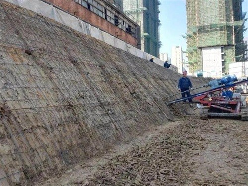 讷河建筑边坡支护